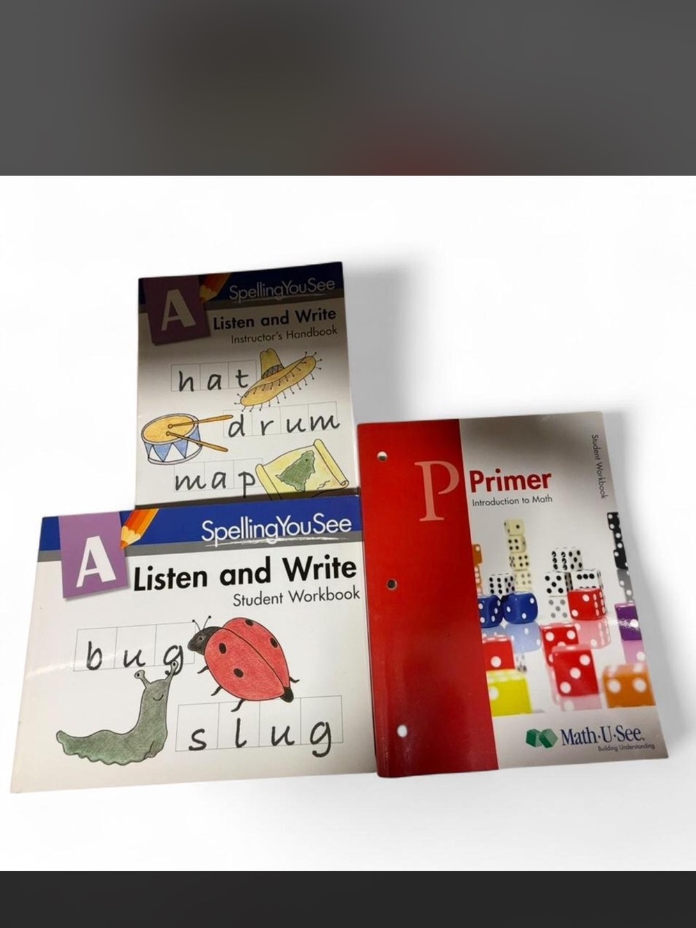 SpellingYouSee Listen and Write + Math-U-See Primer Set